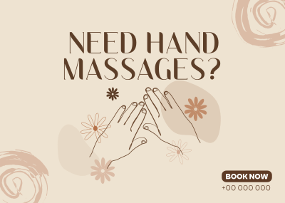 Solace Massage Postcard Image Preview