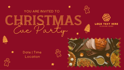 Christmas Eve Party Facebook event cover Image Preview