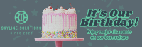 It's Our Birthday Doodles Twitter Header Image Preview