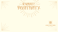 Positive Energy Zoom Background Design