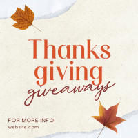 Ripped Thanksgiving Gifts Instagram post Image Preview