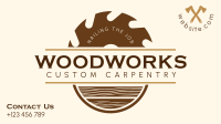 Custom Carpentry Facebook event cover Image Preview
