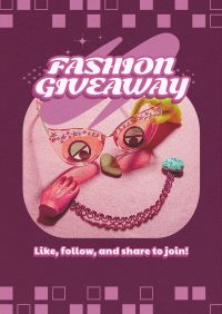 Y2K Fashion Brand Giveaway Poster Image Preview