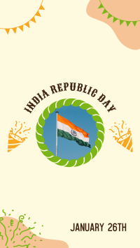 Indian Flag Republic Day Facebook Story Design