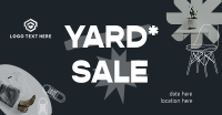 Minimalist Yard Sale Facebook Ad Design