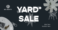 Minimalist Yard Sale Facebook Ad Image Preview