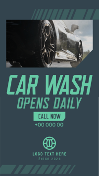 Car Wash Detailing Instagram Reel Design