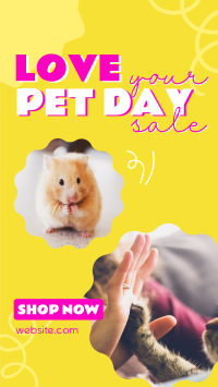 Love Your Pet Day Sale Instagram Story Design