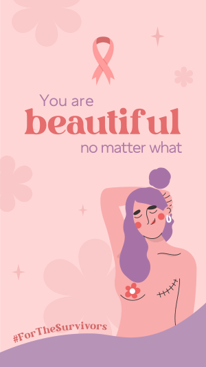 You Are Beautiful Facebook story Image Preview