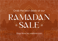 Biggest Ramadan Sale Postcard Image Preview