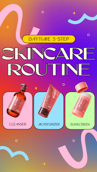 Daytime Skincare Routine Instagram Reel Image Preview