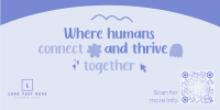 Thriving Together Twitter Post Design