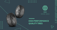 High Quality Tires Facebook ad Image Preview