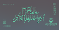Dainty and Simple Shipping Facebook Ad Image Preview