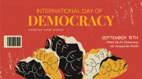 World Democracy Editorial Animation Design