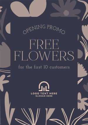 Free Flowers For You! Flyer Image Preview