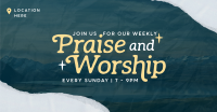 Praise & Worship Facebook Ad Design