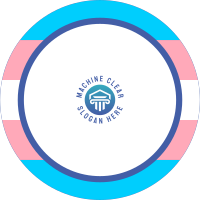 Simple Trans Pride LinkedIn Profile Picture Image Preview