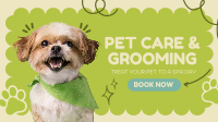 Pet Care And Grooming Animation Preview