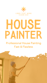 Painting Homes YouTube Short Design