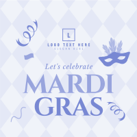 Mardi Gras Celebration Instagram post Image Preview