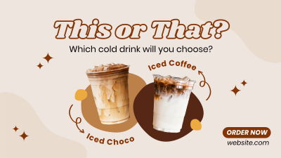 Choose Your Drink Facebook event cover Image Preview