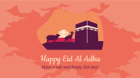 Eid Al Adha Kaaba Facebook Event Cover Image Preview