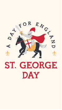 Celebrating St. George Facebook Story Design