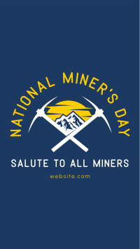 Salute to Miners Facebook story Image Preview