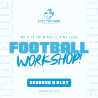 Football Workshop Instagram Post Preview