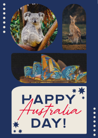 Modern Minimalist Australian Day Flyer Image Preview