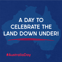 Australian Day Map Instagram post Image Preview