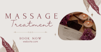 Massage Candles Facebook Ad Design