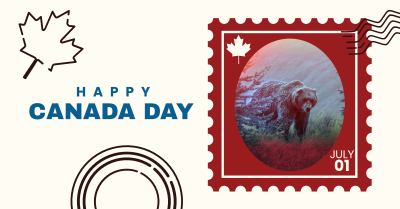 Canada Bear Stamp Facebook ad Image Preview