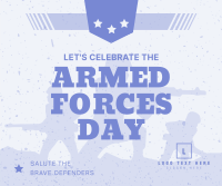 Armed Forces Day Greetings Facebook post Image Preview