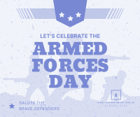 Armed Forces Day Greetings Facebook Post Image Preview