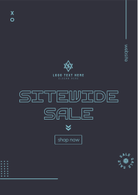 Sitewide Sale Flyer Design