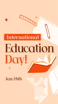 International Education Day Instagram Story Design