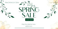 Aesthetic Spring Sale  Twitter post Image Preview