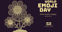 Sunflower Emoji Facebook Ad Design