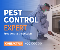 Pest Control Specialist Facebook Post Design