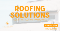 Professional Roofing Solutions Facebook Ad Design