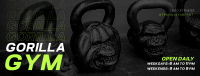 Gorilla Gym Facebook cover Image Preview