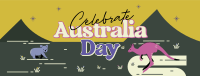 Australia Day Landscape Facebook Cover Design