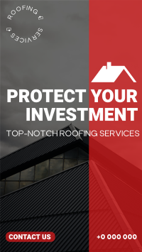 Top-Notch Roofing Services Instagram Reel Design