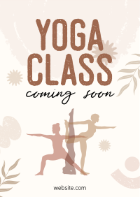 Yoga Class Coming Soon Flyer Image Preview