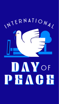 Simple Peace Day Instagram Reel Image Preview
