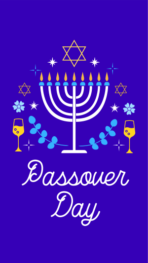 Passover Celebration Facebook story Image Preview