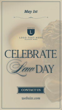 Celebrate Law Day Instagram story Image Preview
