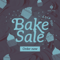 Sweet Bake Sale Instagram Post Design